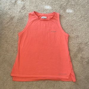 Columbia womens coral tank top